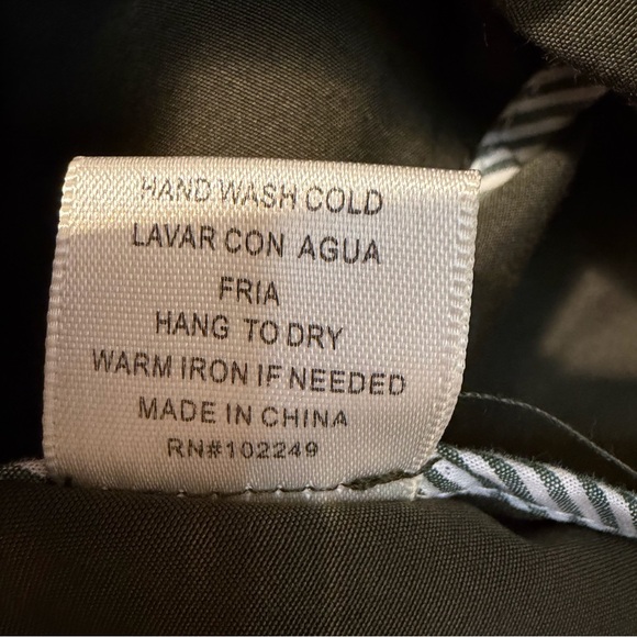 Skies Are Blue‎ Women's Olive Green Trench Jacket Size XL Double Breasted - Picture 12 of 16